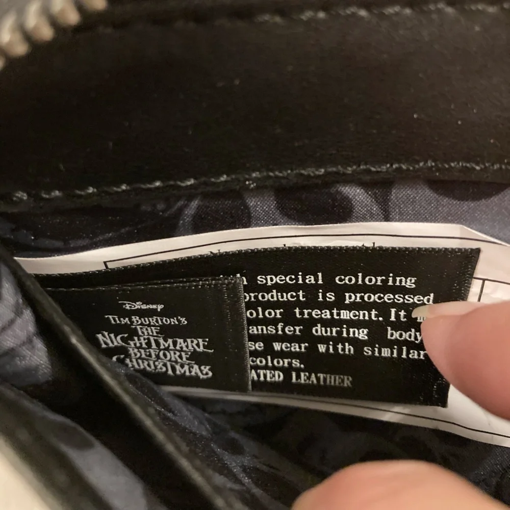 Disney X Loungefly Tim Burton’s The Nightmare Before Christmas Zip Around Wallet